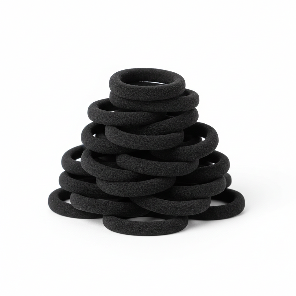 Goody Ouchless Hair Elastics 30 Count Black